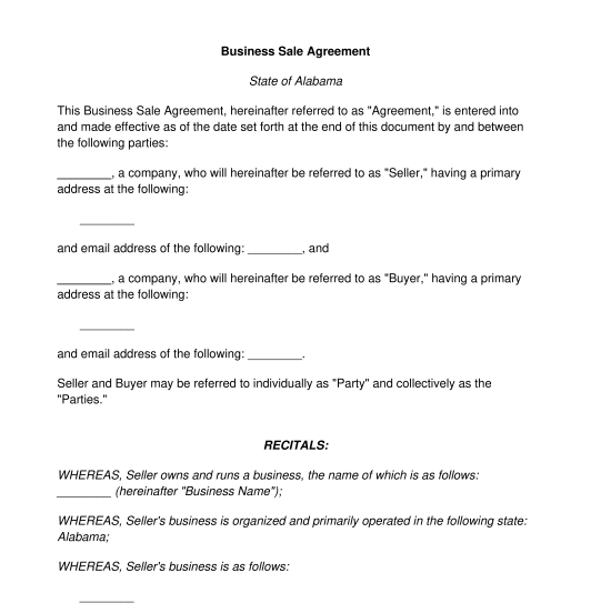 business-buyout-agreement-template-collection