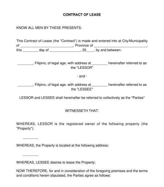 Commercial Lease Agreement