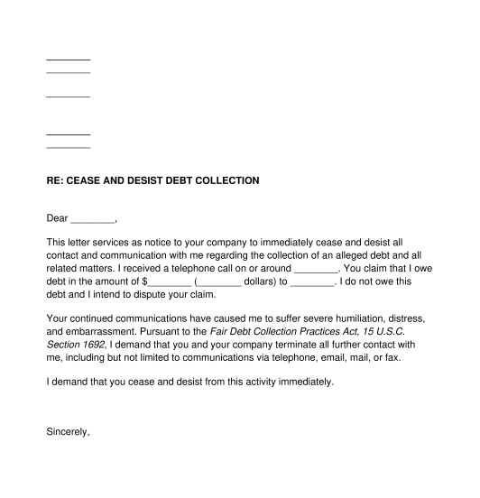 Free Collection Letter Template from www.wonder.legal