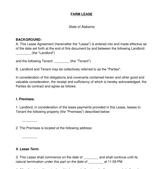 Basic Commercial Lease Agreement Template Free Australia HQ Template