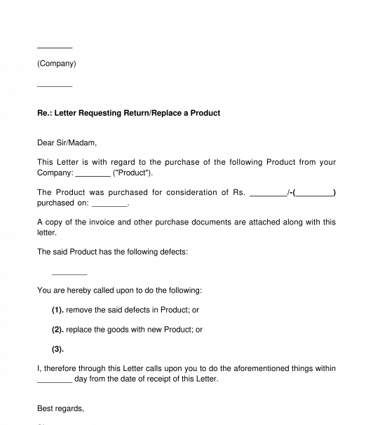 letter-requesting-return-replace-a-product-template
