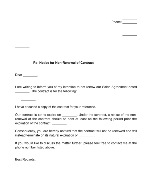 sample-letter-not-to-renew-employment-contract-for