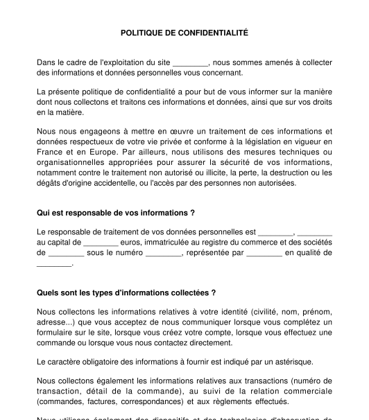 Clause de révision des prix exemple