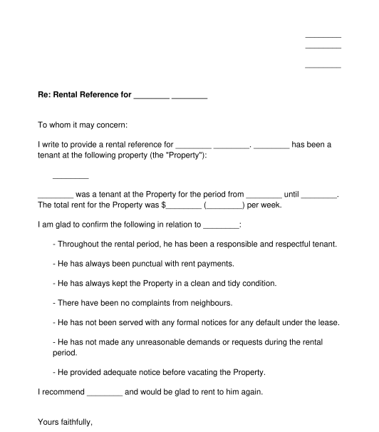 Landlord Reference Letter Example from www.wonder.legal