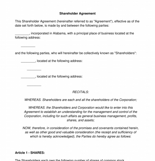 shareholder-agreement-sample-template-word-and-pdf