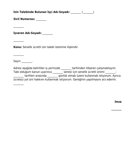 senelik-cretli-zin-dilek-esi-rnek-ablon